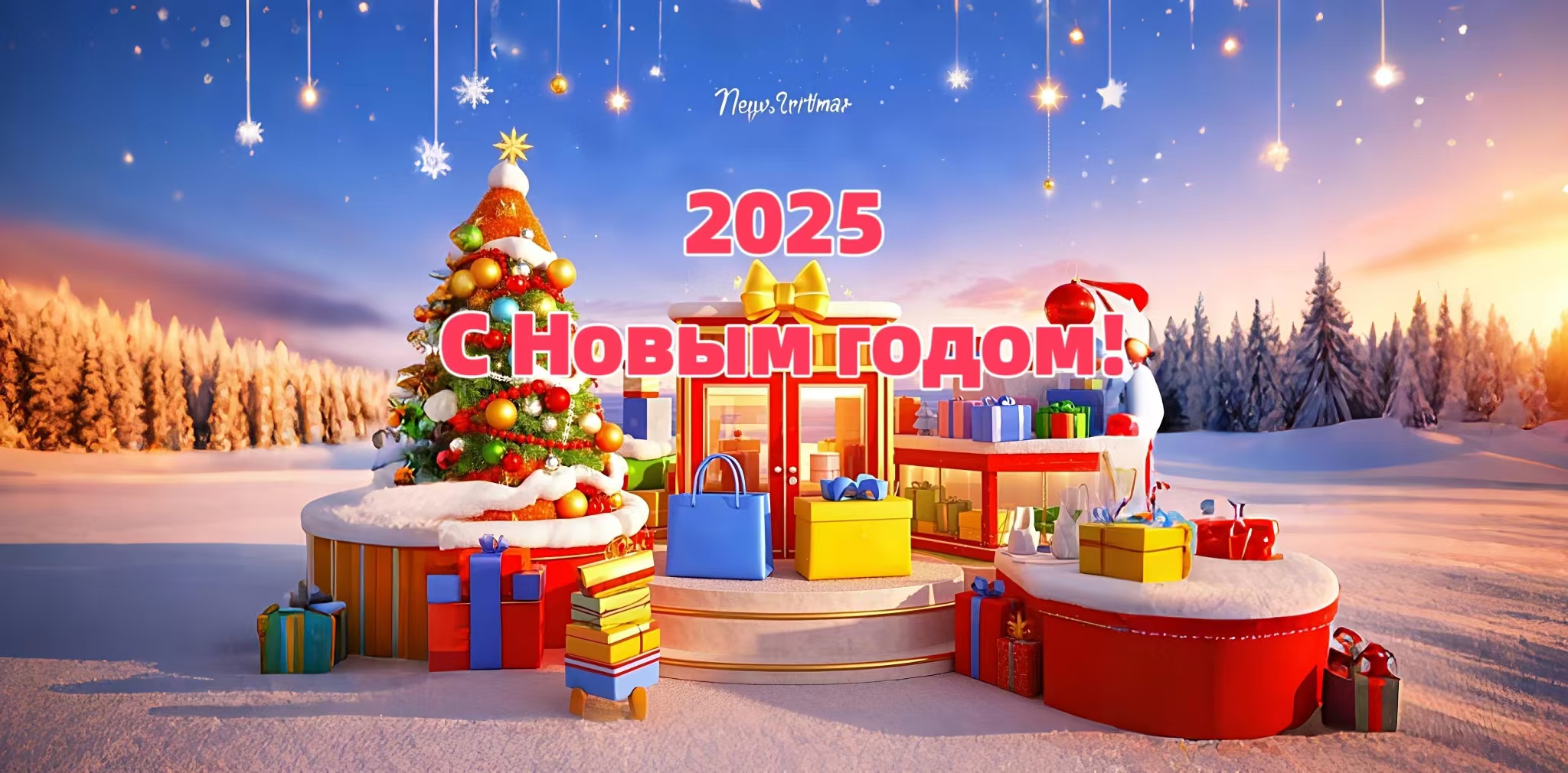С Новым годом.